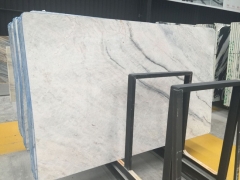 Water White Marble Big Slab With Blue Veins Wholesale