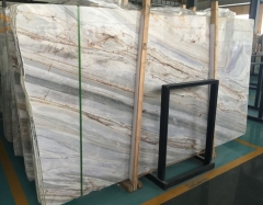 Amazing Lafi Marble Slab With Blue Color From Greece