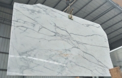 Calacatte White Marble Big Slab Polished China Factory