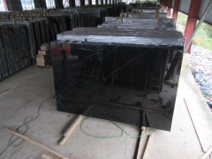 Black Marquina Marble Slabs with Good Polished