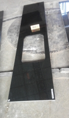 China Black Countertops With Basin Hole Cutting Wholesale Dalei Stone