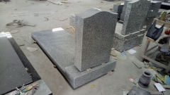 Light Grey Color American Style Tombstone Monuments With Good Design