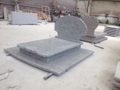 Swan Blue Granite Tombstone Monuments to Poland Market