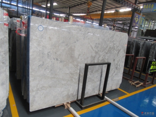 Castle Grey Marble Slabs With Polished Finish Way