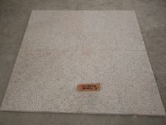 Rusty Yellow G682 Granite Tiles With Flamed Finish Way