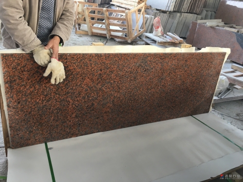 Maple Red G562 Countertops Vanity Tops With Polished Finish Way