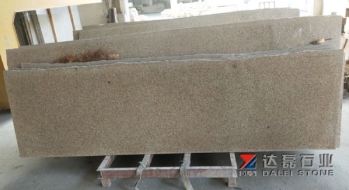 Yellow Rusty Granite G682 Small Slabs Polished 70upcm