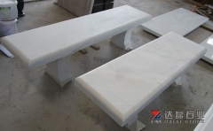 Chinese White Marble Table Chair Wholesale Dalei Stone