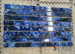 Blue Marble Tiles Amazing Marble Light Transmission