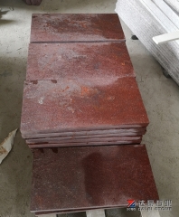 Red Granite Tiles Flamed Finish Way
