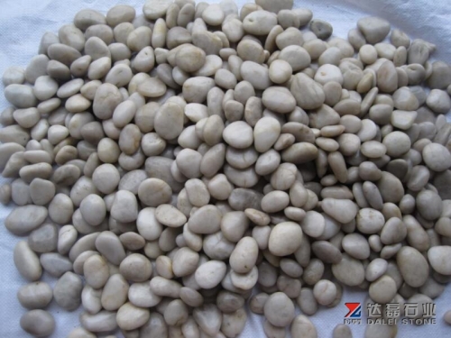 High White Color Pebble Stone