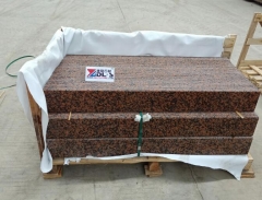 Red Granite G562 Maple Red Granite Steps Skirting