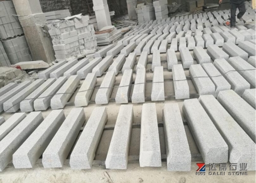 Grey Granite G623 Kerbstone Flamed Chamfer 20X20