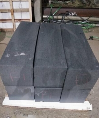 Dalei Black Basalt Paving Stone Blue Stone Grinding 400