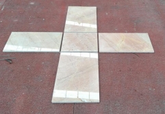 Dalei Marble Tiles Red Beige Marble Polished Tiles