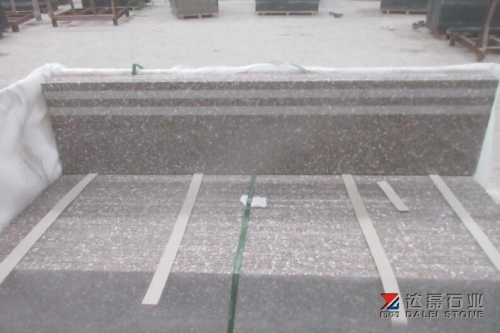 Granite G648 Polished Steps With 2 Antislip Strips