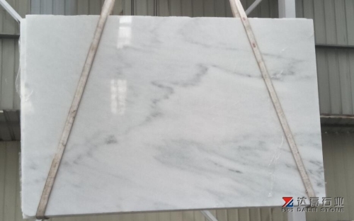 Dalei Stone White Marble Big Slabs Grey Veins