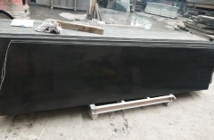 Mongolia Black Granite Small Slabs Wholesale