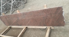 Multicolor Red Granite Small Slabs Polished Finish Wholesale