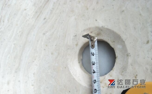 Dalei Stone White Travertine Wash Basins