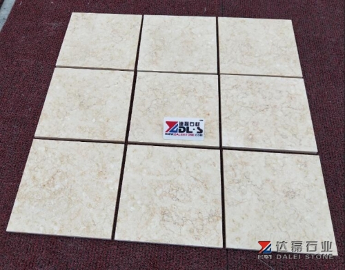 Egyptian Yellow Beige Color Marble Big Slabs Marble Tiles