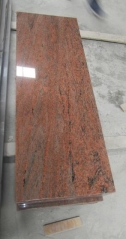 Multicolor Red Granite Tombstone Monument