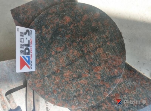 Tan Brown Granite Round Table Polished