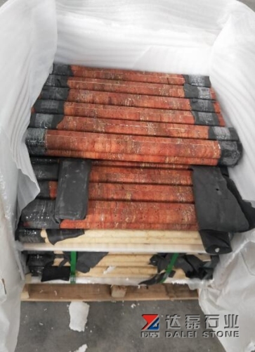 Red Travertine Stripe Dalei Stone