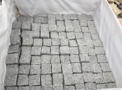 Good Quality Grey Granite G654 Cube Stone Natural Finish Way
