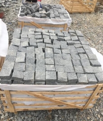 Good Quality Grey Granite G654 Cube Stone Natural Finish Way