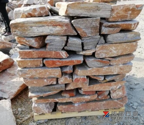 Yellow Rusty Quartz Culture Loose Stone Wall Cladding