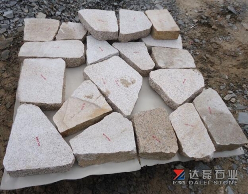 G682 Loose Stone Wall Cladding Saw Cutting Way