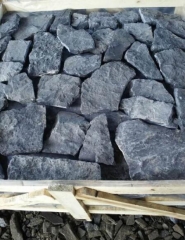 Black Basalt Black Granite Loose Wall Cladding