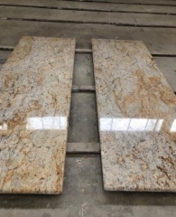 Dalei Stone Wholesale Golden Crystal Granite Countertops From China