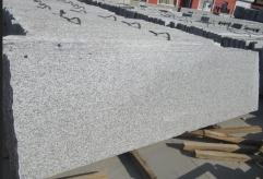 Jilin White Bianco Granite Grey Granite Slabs Tiles