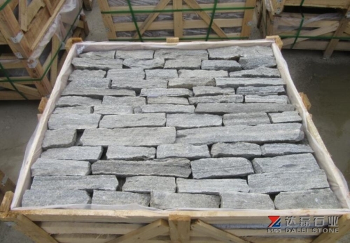 Grey Stone Wall Cladding Loose Stone Dalei Stone