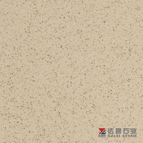 DL3300 Colored Glaze Gold Quartz Color Engineered Stone