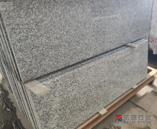 New G623 Granite Steps Risers Tiles Round Edge