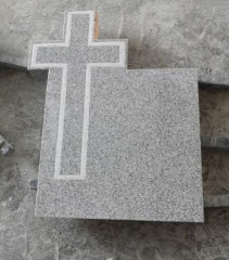 Grey Granite G603 Tombstone Monument Tombstone Headstone to Romania Market