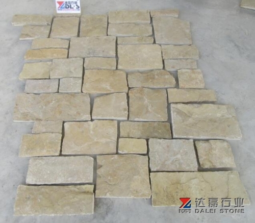 Yellow Loose Stone Cladding Dalei Stone Wholesale Stone