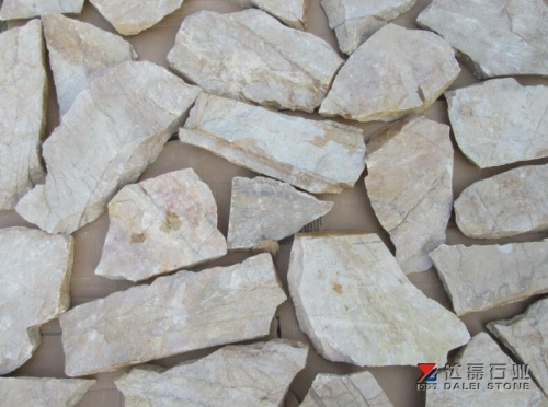 Crazy Yellow Panels Loose Stone Cladding