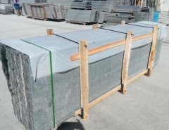 New Emerald Pearl Granite Green Color Granite Small Slabs