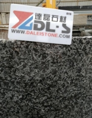 Beautiful Green Color Dark Grey Color Granite Like Ice Veins Polished