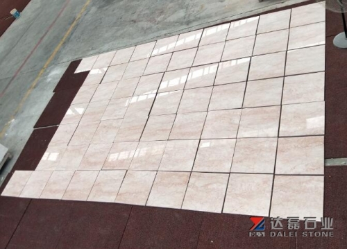 Pink Color Marble Tiles Polished Marble Wholesale