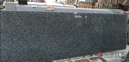 Beautiful Green Color Dark Grey Color Granite Like Ice Veins Polished