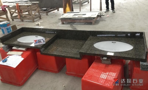 Tropic Brown Granite Countertops With Sinks