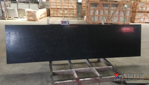 Angola Black Granite Slabs Polished Honed Flamed Black Granite