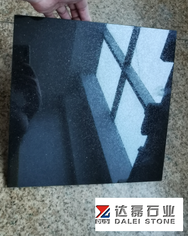 Shanxi Black China Black Granite Thin Tiles Polished