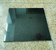 Shanxi Black China Black Granite Thin Tiles Polished