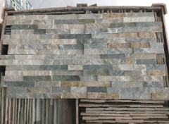 Green Color Slate Tiles Culture Stone Tiles